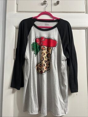 Christmas Raglan Tee